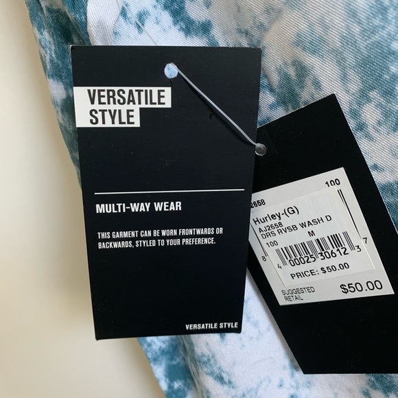 NWT | Hurley Tie Dye Reversible Maxi Dress | Med - Picture 6 of 6